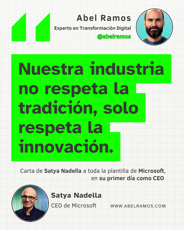 Carta de Satya Nadella a los empleados en primer día como CEO - Cover Image
